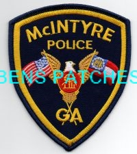 GEORGIA,MCINTYRE POLICE 1